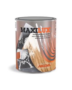 MAXIMA Emajl lak za drvo i metal Maxilux sivi 0,75l - 5-D-07813