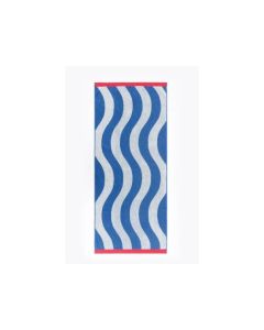 STEFAN Plažni peškir 70x170cm Talas plavi - 4000192-talas