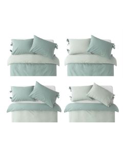 DORMEO Essentials set posteljine, mint zelena, 200x200