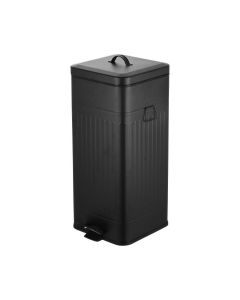 ESTIA Metalna kanta za otpatke sa pedalom 30L ES01-20040, crna