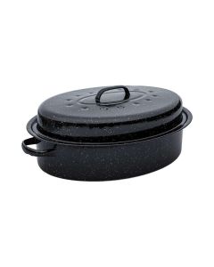 ESTIA Pekač sa poklopcem ovalni 42X23X15cm 7,8l ES01-9052