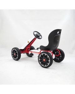 EUROBAJK Dečiji karting na pedale Abarth, bela - 7093-1-1