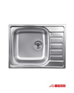 Livinox Inox ugradna sudopera EX180 65x50cm sifon ø90 - 12358-1