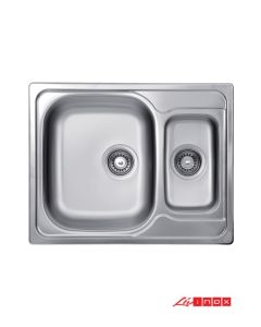 Livinox Inox ugradna sudopera EX187 62x49cm sifon ø90 - EX-187