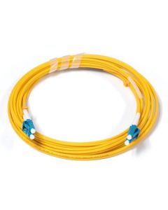 EXESHOP ExeLink patchcord LC/UPC-LC/UPC Single Mode, Duplex, 9/125um G652D, 3mm, PVC 3 m - EXE040