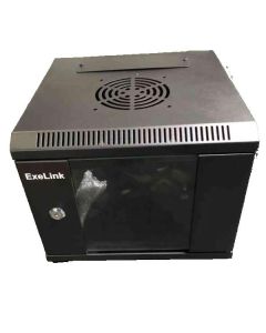 EXESHOP Rack zidni orman 10 in 4U vrata staklena - EXE123