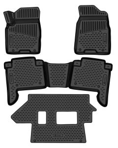 Novline - Element 3D Patosnice INFINITI QX80, 2018-2023, bench sedišta, set 4 kom.