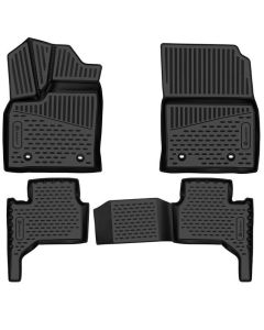 Novline - Element 3D Patosnice LEXUS LX 600, 2021, Bench Seating drugi red, 5 sedišta, set 4 kom.