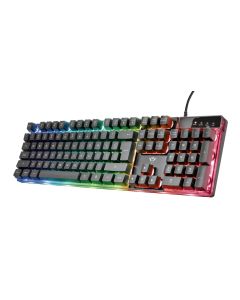 TRUST Gejmerska žična tastatura GXT 835 AZOR, crna - 23651