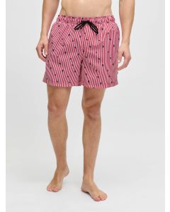 JJ REBEL SWIM ŠORC HAWAII PRINT CRVENI L