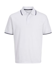 JJ REBEL MUŠKA POLO MAJICA ZELL BELA M