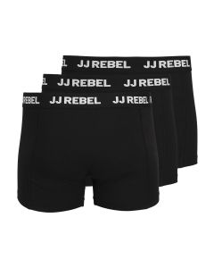 JJ REBEL MUŠKI DONJI VEŠ  CRNI 3 PAK M