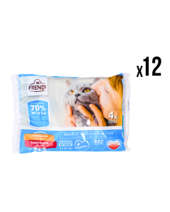 FRENDI Vlažna hrana za mačke Ćuretina i govedina 48/1
