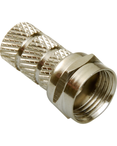 F male connector RG6 . - 001873