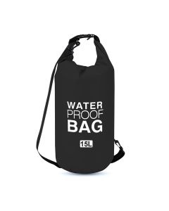 Vodootporna torba Dry Bag 15L, crna - F100215