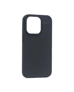 Maska silikon Brushed za iPhone 14 Pro, crna - F103186
