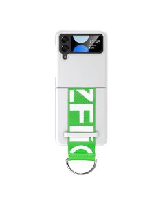 Futrola Ring Wrap za Samsung F721B Galaxy Z Flip 4 5G, bela - F104906