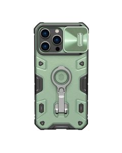 NILLKIN Maska Cam Shield Armor Pro za iPhone 14 Pro Max, zelena - F105472