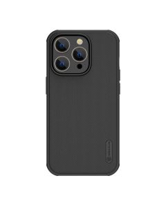 NILLKIN Maska Super Frost Pro Magnetic za iPhone 14 Pro, crna - F105563