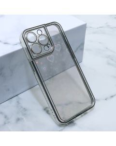 Futrola Heart za iPhone 13 Pro, srebrna - F106498