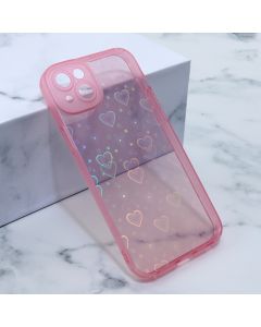 Futrola Heart Color za iPhone 14 Plus, roze - F106547
