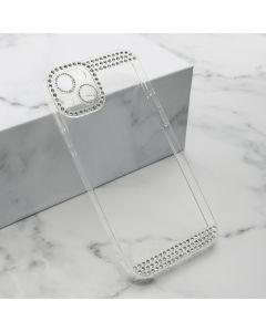 Futrola Diamond Side za iPhone 14 Plus, providna - F106605