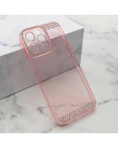 Futrola Diamond Side za iPhone 14 Pro Max, roze - F106619