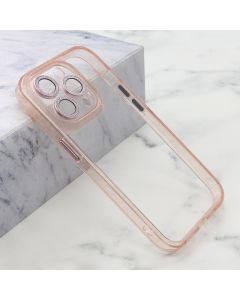 Futrola Diamond Lens za iPhone 14 Pro, roze - F106778