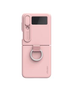 Futrola Nillkin Cam Shield Silky za Samsung F721B Galaxy Z Flip 4 5G, roze - F107339