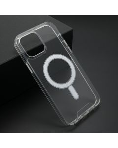 Futrola Silikonska Magnetic za iPhone 13 Pro Max, providna - F107362