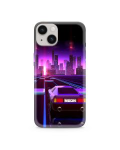Maska Ultra tanki Print Neon Wave za iPhone 14 - F107496