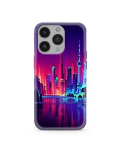 Maska Ultra tanki Print Neon Wave za iPhone 14 Pro - F107503