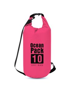 Vodootporna torba Dry Bag 10L, roze - F108008