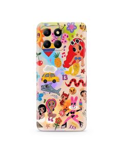 Futrola Ultra Tanki Print Clear za Honor X6 - F108884