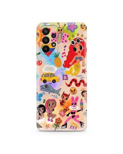 Futrola Ultra Tanki Print Clear za Samsung A235F Galaxy A23 4G - F109064