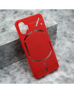 Futrola BRUSHED CIRCLE za Nothing Phone 1, crvena - F109213