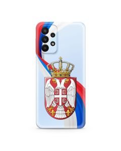 Futrola Ultra Tanki Print Clear za Samsung A235F Galaxy A23 4G - F109328