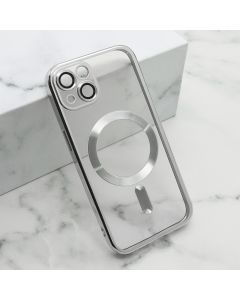 Maska Camera Protect MagSafe za iPhone 13, srebrna - F110609
