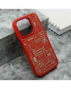 Futrola Machinery za iPhone 14 Pro, crvena - F110905