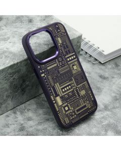 Futrola Machinery za iPhone 14 Pro, ljubičasta - F110907