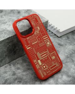 Futrola Machinery za iPhone 14 Pro Max, crvena - F110909