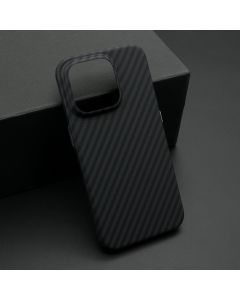 Futrola Carbon Stripes za iPhone 15 Pro, crna - F111366