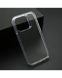Maska Color Frame za iPhone 15 Pro, srebrna - F111389
