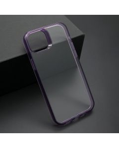 Futrola Color Frame za iPhone 15 Plus, ljubičasta - F111393