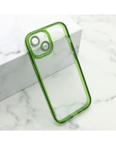 Futrola Diamond Lens za iPhone 15, zelena - F111469