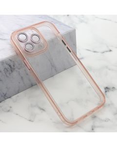 Futrola Diamond Lens za iPhone 15 Pro Max, roze - F111485