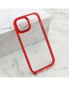 Maska Elegant Edge za iPhone 15 Plus, crvena - F111495