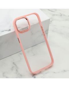 Maska Elegant Edge za iPhone 15 Plus, roza - F111498