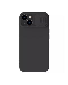 NILLKIN Maska Cam Shield Silky za iPhone 15, crna - F111629