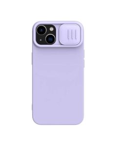 NILLKIN Maska Cam Shield Silky za iPhone 15 Plus, ljubičasta - F111632